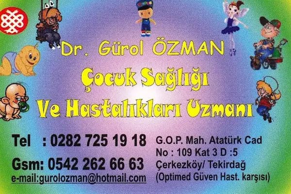 Çocuk Doktoru Gürol Özman - Çocuk Doktoru - Tekirdağ Kapaklı