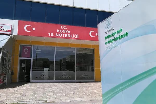 Konya 16.noter - Noter - Konya Hüyük