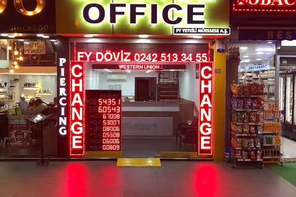 FY Exchange - Döviz Hizmetleri - Antalya Alanya