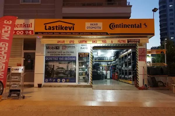AKAR OTOMOTİV - LASTİK FİLTRE YAĞ SERVİSİ - Oto Lastik Dükkanı - Mersin Anamur
