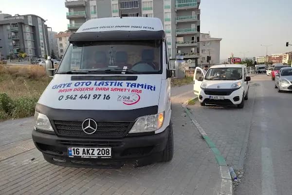 Gaye Oto Lastik Tamircisi, Konuma En Yakın Nöbetçi Mobil Lastikçi - Lastik Tamircisi - Bursa Gürsu