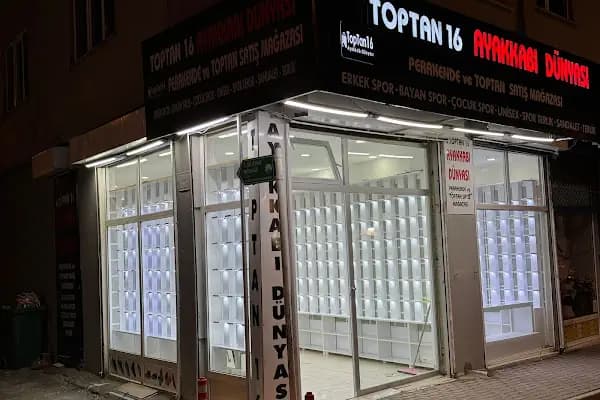 TOPTAN 16 AYAKKABI DÜNYASI BAĞLARBAŞI - Ayakkabı mağazası - Bursa Büyükorhan