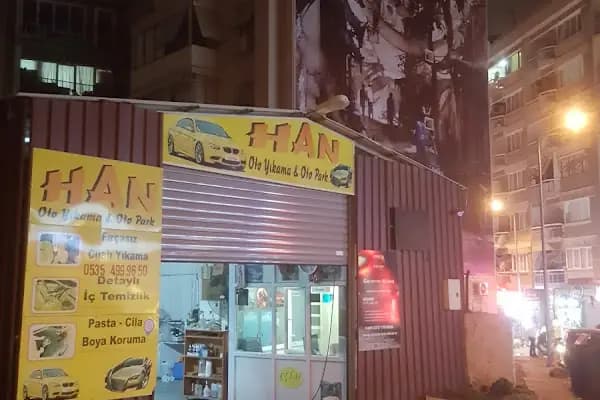 Han Oto Yıkama Detaylı iç Temizlik ve Dezenfekte. Pasta cila . Oto park. Hizmetleri . - Araba Yıkama - İzmir Konak