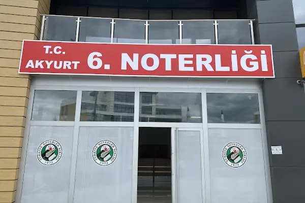 Akyurt 6. Noterliği - Noter - Ankara Akyurt