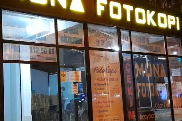 MONA FOTOKOPİ DÜNYA KAVŞAĞI - Fotokopi ve Ozalit - Diyarbakır Çınar