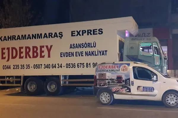 Ejderbey evden eve tasimacilik - Nakliyat Şirketi - Kahramanmaraş Onikişubat