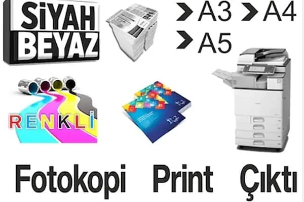 Gaziemir Plan Kopya Merkezi - Fotokopi Malzemeleri Mağazası - İzmir Gaziemir