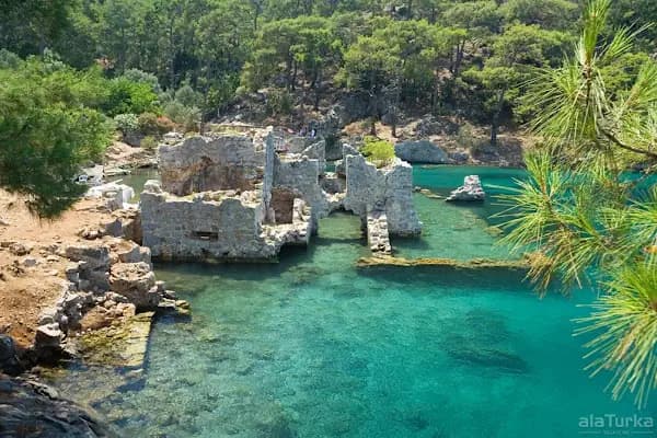 Hamam Koyu - Doğa Koruma Alanı - Muğla Fethiye