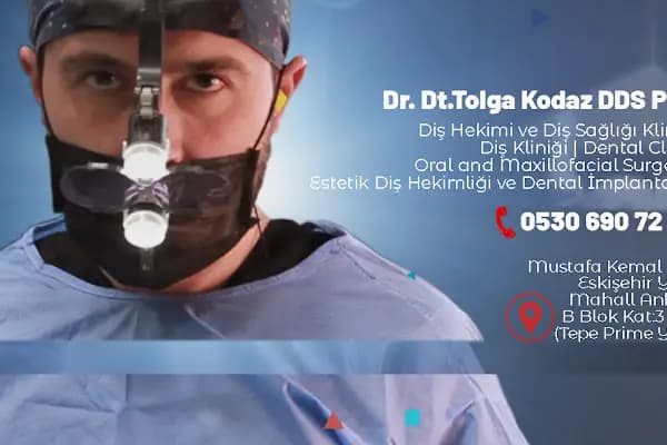 Dr. Dt. Tolga Kodaz, Diş Hekimi - Diş Kliniği - Ankara Yenimahalle