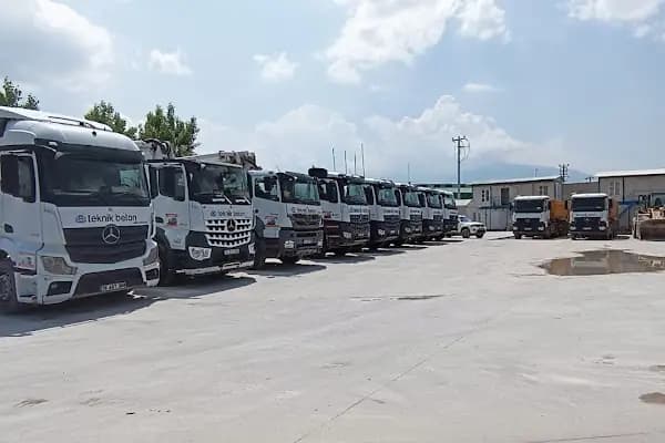 TEKNİK BETON İNEGÖL - Hazır Beton Karışımı Tedarikçisi - Bursa Büyükorhan