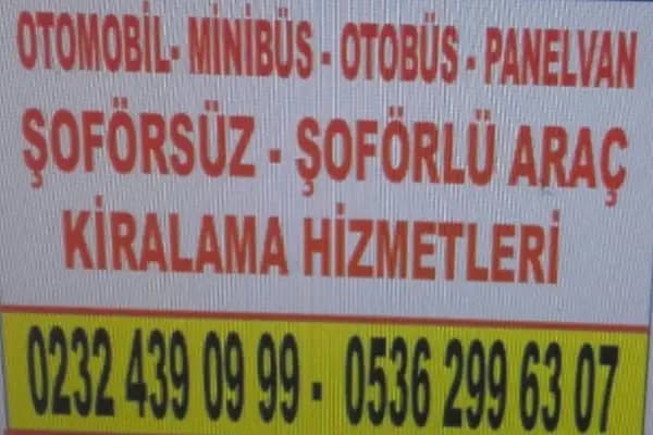 Şato Turizm Taşımacılığı ve Rent A Car İzmir Kiralık Minibüs - Araba Kiralama Şirketi - İzmir Buca