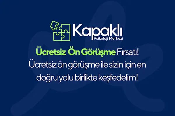 Kapaklı Psikoloji Merkezi - Psikolog - Tekirdağ Kapaklı