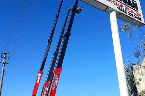 Ar-Mak-San Vinç Forklift Manitou Kiralama Hizmeti - Vinç Kiralama Acentesi - İzmir Aliağa