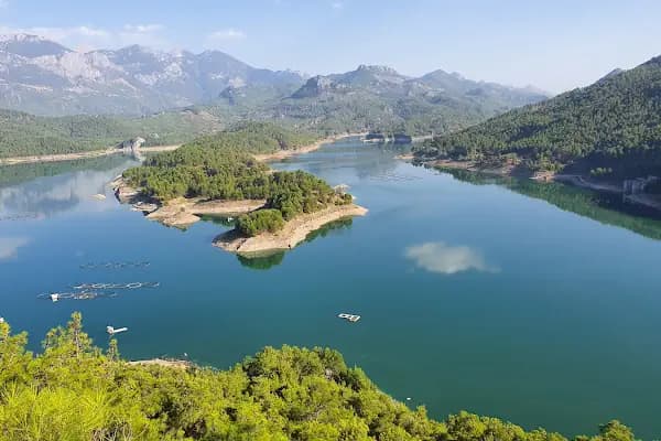 Karacaören Köyü Seyir Terası - Manzara seyir noktası - Burdur Burdur Merkez