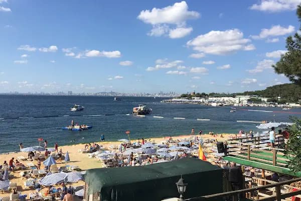 Asaf Bey Plajı - Otobüs Durağı - İstanbul Adalar