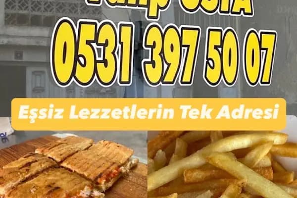 Tostçu Talip Usta - Tostçu - Şanlıurfa Akçakale