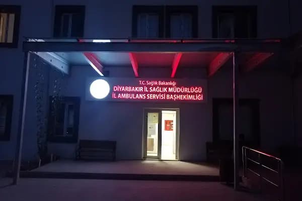 İl Ambulans Servisi Başhekimliği - Ambulans Hizmeti - Diyarbakır Bağlar