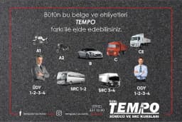 Tempo Ehliyet Kursu Sürücü Belgesi Konya Fetih Karatay Şubesi