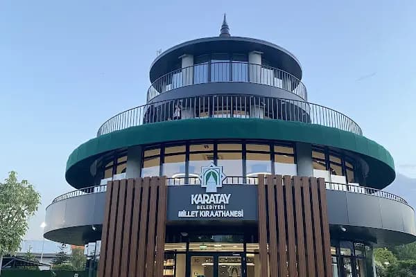 Karatay Belediyesi Millet Kıraathanesi - Kütüphane - Konya Selçuklu