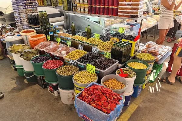 Avsallar Mahallesi Kapalı Pazar Alanı - Gıda Pazarı - Antalya Alanya
