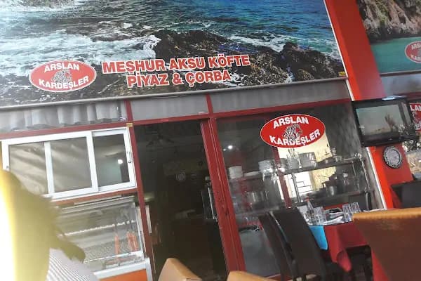 Arslan Kardeşler Meşhur Aksu Köfte Piyaz - Köfteci - Antalya Aksu