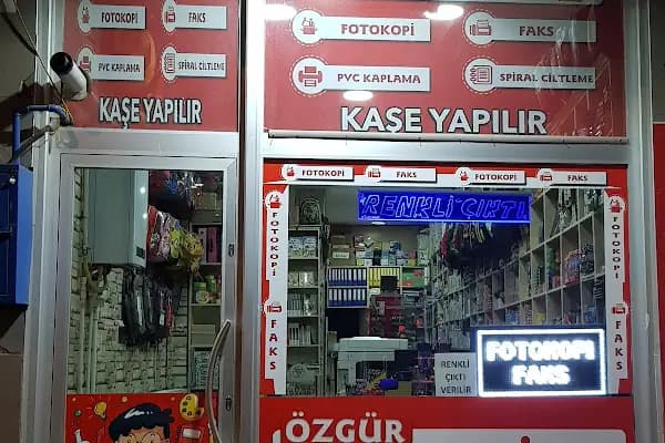 Özgür Kırtasiye - Mağaza - Kars Kars Merkez