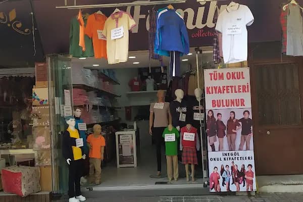 İnegöl Okul Kıyafetleri(FAMİLY COLLECTION) - Okul Malzemeleri Satıcısı - Bursa İnegöl