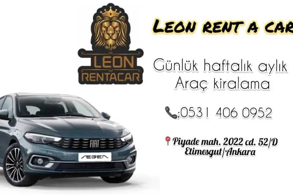 Leon Rent A Car - Araba Kiralama Şirketi - Ankara Etimesgut