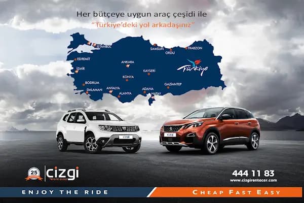 Cizgi rent a car Diyarbakır - Araba Kiralama Şirketi - Diyarbakır Bağlar