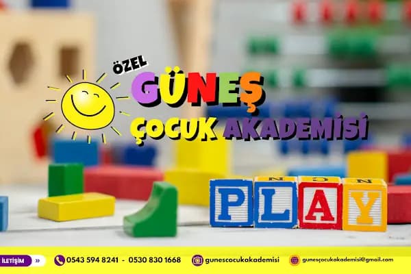 Özel Güneş Çocuk Akademisi Kreş ve Gündüz Bakımevi - Kreş - Kahramanmaraş Onikişubat