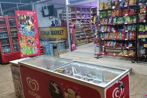Konuk Market ve Cafe - Süpermarket - Antalya Döşemealtı