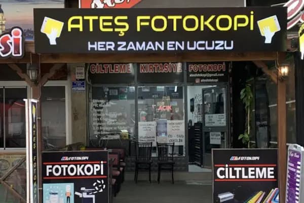 Ateş Fotokopi - Fotokopi ve Ozalit - Balıkesir Altıeylül