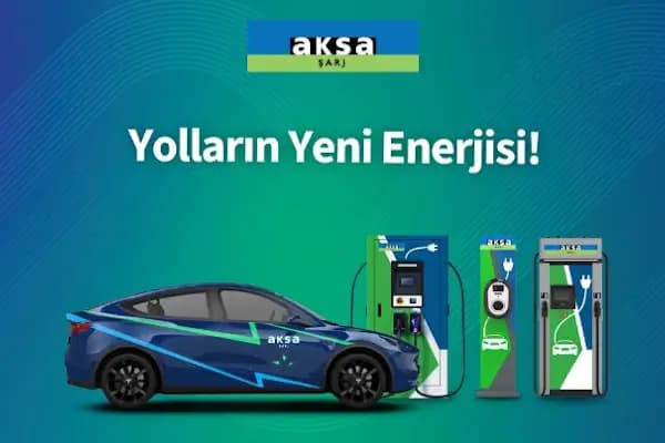 Aksa Şarj Şarj İstasyonu - Elektrikli Araç Şarj İstasyonu - İstanbul Küçükçekmece