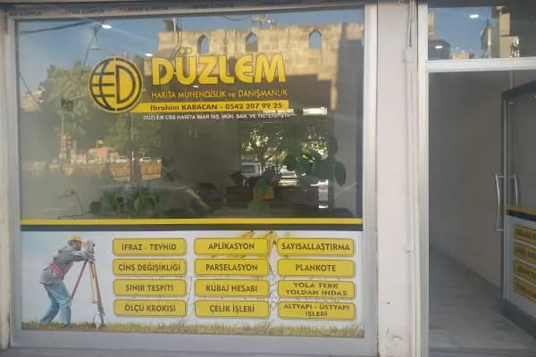 DÜZLEM HARİTA MÜHENDİSLİK VE DANIŞMANLIK - Kurumsal Ofis - Şanlıurfa Birecik