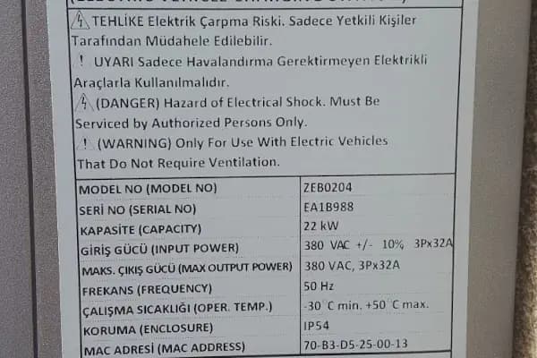 Şarj İstasyonu Voltrun - Elektrikli Araç Şarj İstasyonu - İstanbul Ataşehir