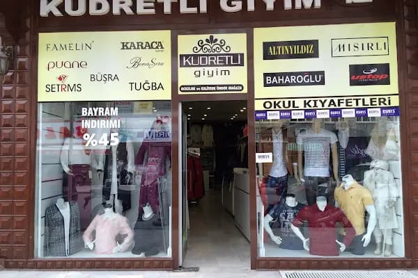 Kudretli Giyim - Giyim mağazası - Ankara Beypazarı