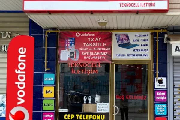 Teknocell İletişim Teknik Servis Vodafone Bayi - Cep Telefonu Tamir Atölyesi - Yozgat Aydıncık