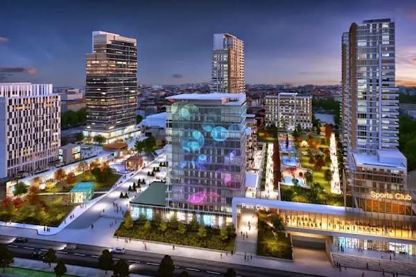 Nurol Park Güneşli - Güvenlikli Site - İstanbul Bağcılar