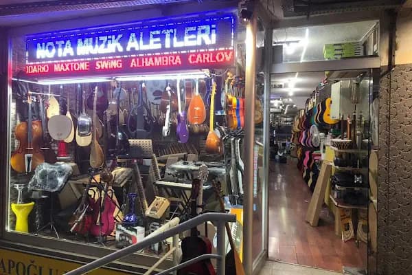Nota Müzik Aletleri - Müzik aletleri mağazası - İstanbul Fatih
