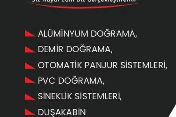 Hayal Yapı Tasarım - PVC Pencere Tedarikçisi - Muğla Dalaman