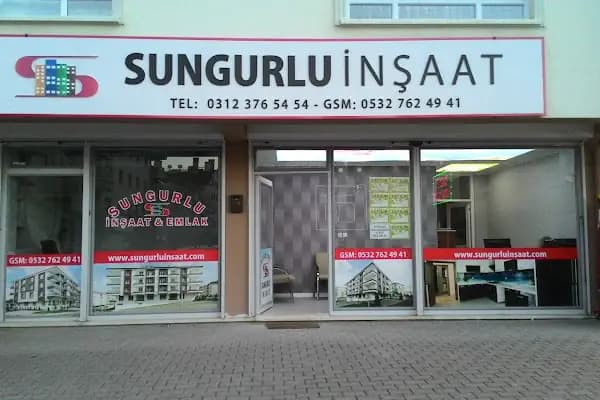 SUNGURLU İNŞAAT EMLAK - Emlakçı - Ankara Altındağ