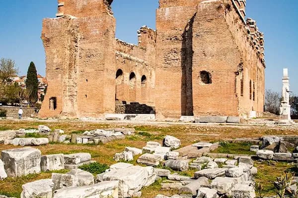 Kızılavlu (Bazilika) Örenyeri - Arkeoloji Müzesi - İzmir Konak