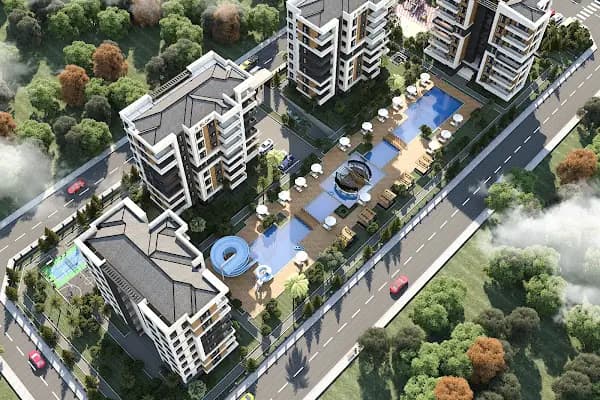 ÖZYÖN İNŞAAT CROSS FORCES - Apartman Kompleksi - Antalya Aksu