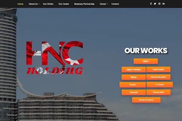 HNC Holding A.Ş - Holding Şirket - İstanbul Ataşehir