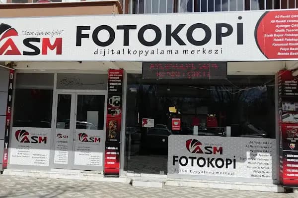 ASM FOTOKOPİ - Dijital Baskı Merkezi - Dijital Baskı Merkezi - Konya Selçuklu