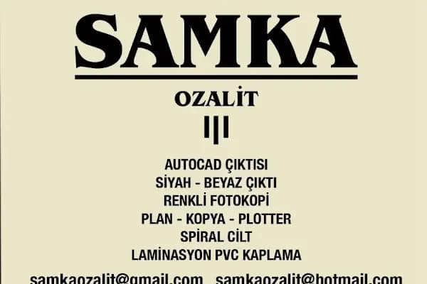 SAMKA OZALİT-KOPYALAMA BASKI MERKEZİ-FOTOKOPİ- İNŞAAT - Fotokopi ve Ozalit - Kahramanmaraş Onikişubat