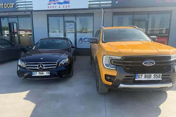 ACE Rent A Car - Araba Kiralama Şirketi - Antalya Aksu