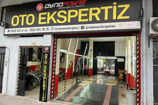 DYNOPOWER OTO EKSPERTİZ BERGAMA (TSE-HYB)NOTER ONAYLI - Araç Muayene İstasyonu - İzmir Bergama