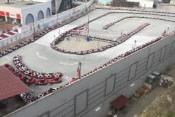 Go kart Samsun Lovelet avm gokart pisti