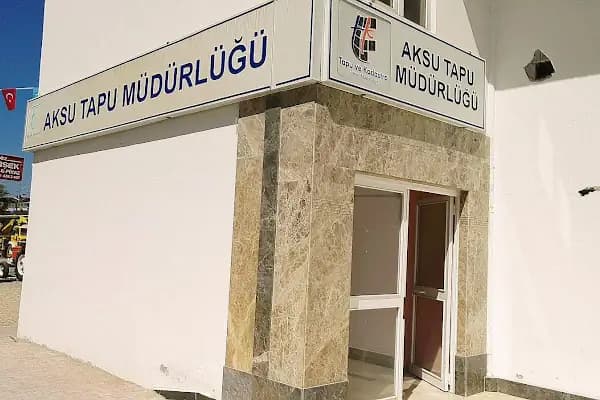 Aksu Tapu Müdürlüğü - Devlet Dairesi - Antalya Aksu